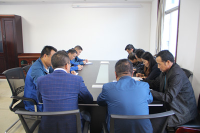 漢中分公司認(rèn)真?zhèn)鬟_(dá)落實建設(shè)集團(tuán)干部大會精神