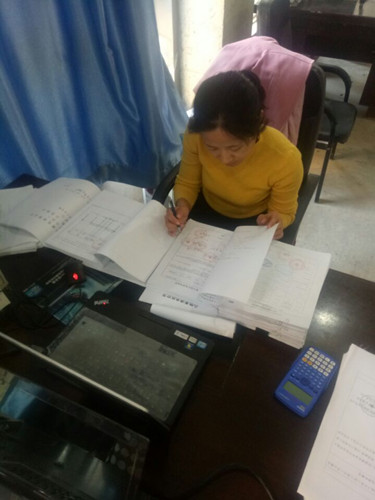 天工公司土建十一部羊頭鎮(zhèn)安置小區(qū)工程決算、資料整編進(jìn)入倒計(jì)時(shí)