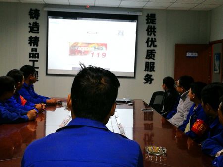 天工公司土建十五部縱深消防安全知識培訓