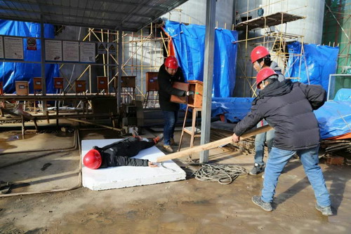 強化實戰(zhàn)救援演練 增強應急處置能力