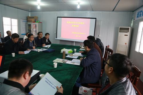 渭南分公司第二項目A11#、A12#樓順利通過 省級綠色施工示范工程驗收