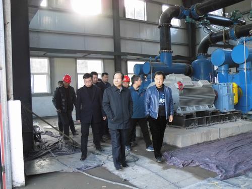 銅煤公司柴溝工地迎來(lái)銅川礦業(yè)公司黨委書(shū)記、執(zhí)行董事王蓬一行檢查指導(dǎo)工作