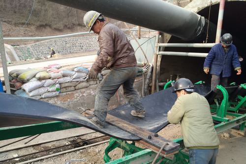 礦建二公司冶坪項(xiàng)目皮帶下放小記