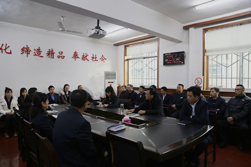 機(jī)電安裝公司傳達(dá)陜煤集團(tuán)兩會(huì)精神速度快