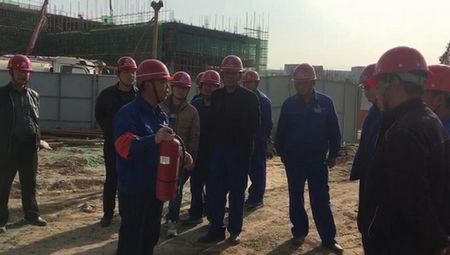 天工公司土建十五部消防演練迎接“三體系”監(jiān)督轉版審核