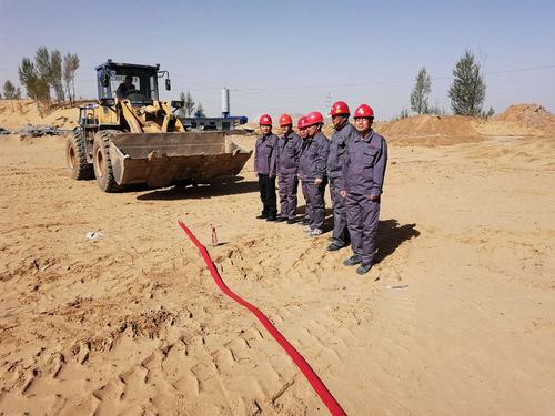 曹家灘煤礦2#、3#轉(zhuǎn)載點(diǎn)正式開工