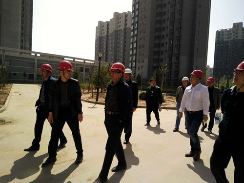 大秦置業(yè)公司：“神南華府”項目進度驗收順利完成