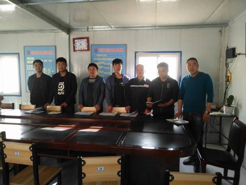 礦建二公司車村項目部曬出學(xué)習筆記來