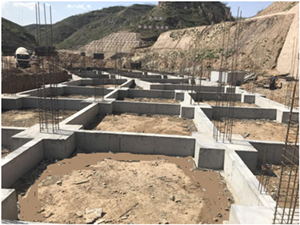 漢中分公司承建的吳堡橫溝溫泉項目進展順利