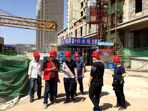 大秦置業(yè)公司迅速啟動神南華府三期主體認(rèn)證工作