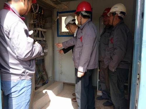 韓城分公司拉開安全環(huán)?！懊苣烤W(wǎng)”為生產(chǎn)經(jīng)營保駕護(hù)航