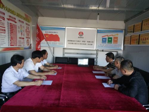 陜煤建設(shè)洗選煤運營分公司安裝第三項目部用考核倒逼安全工作落到實處