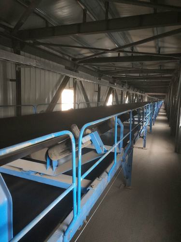 皮帶試運(yùn)轉(zhuǎn)成功啦！