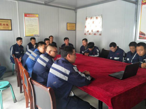 陜煤建設(shè)洗選煤運營公司安裝第二項目部開展“生命至上、安全發(fā)展”安全猜謎活動