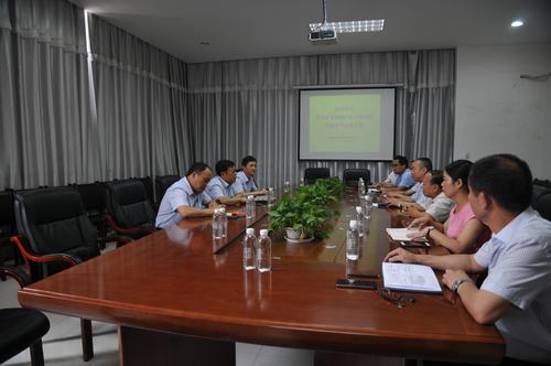 陜北礦業(yè)神南產(chǎn)業(yè)發(fā)展有限公司到陜煤建設掘進公司交流座談