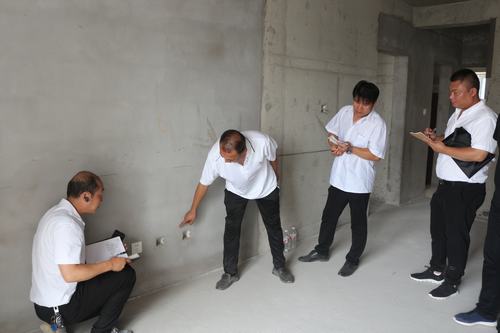 陜煤建設(shè)韓城分公司土建四項(xiàng)目部順利通過分戶驗(yàn)收