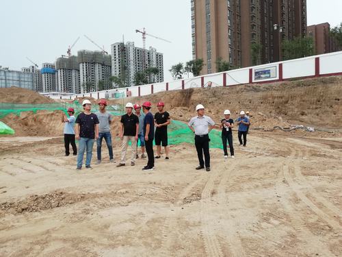 陜煤建設(shè)渭南分公司第五項目部禮悅閣項目3#、5#樓基坑驗槽順利通過