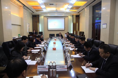 陜煤集團黨風(fēng)廉政建設(shè)考核組對建設(shè)集團進(jìn)行年度考核