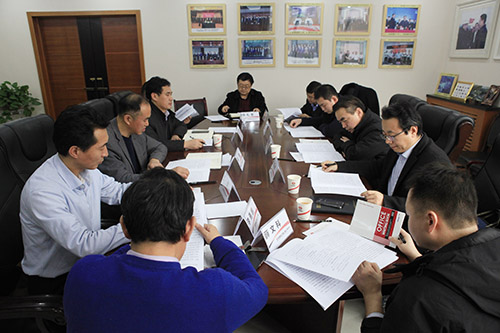 陜煤集團第一督導組蒞臨建設集團檢查指導工作