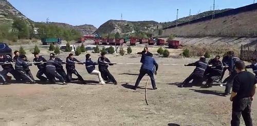 陜煤建設(shè)韓城分公司基層項(xiàng)目部“慶五一”好戲連臺(tái)