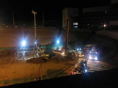 陜煤建設(shè)天工公司十五項(xiàng)目部：全力推進(jìn)陜煤研究院一期B、C區(qū)工程順利施工