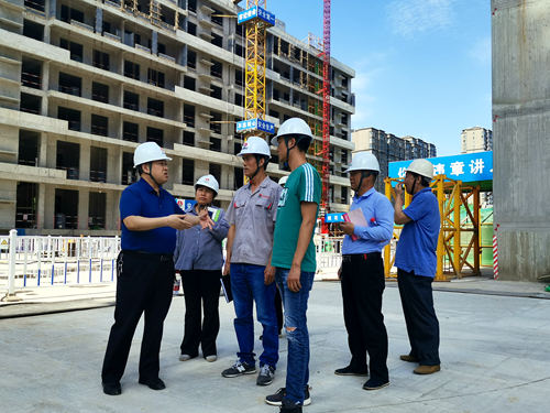 王寧深入藍(lán)山水岸項目調(diào)研工作