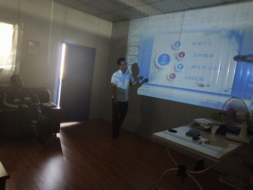 陜煤建設(shè)洗選煤運(yùn)營(yíng)公司礦山支護(hù)材料加工廠:“提質(zhì)”小課堂開(kāi)課了