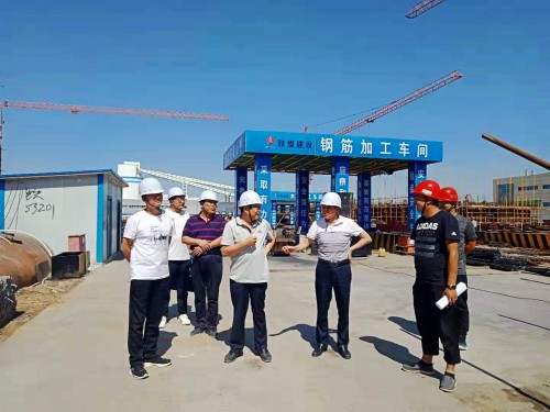 楊讓順深入榆北小保當(dāng)、曹家灘施工現(xiàn)場檢查指導(dǎo)工作