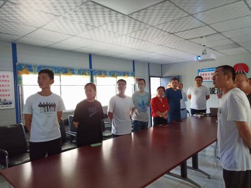 陜煤建設(shè)澄合分公司喜迎新中國成立70周年華誕紅歌唱響