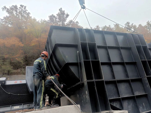 陜煤建設(shè)機(jī)電安裝公司承建的黃陵二號(hào)礦主通風(fēng)機(jī)帶負(fù)荷運(yùn)轉(zhuǎn)成功