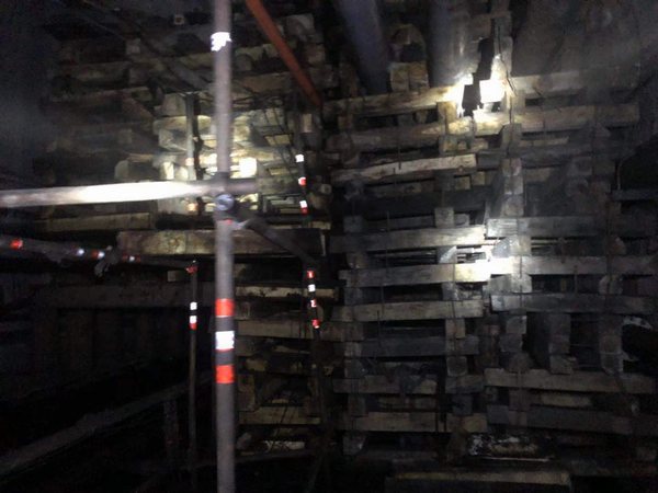 陜煤建設(shè)掘進公司：小保當項目部圓滿完成112203膠運大巷立交點工程