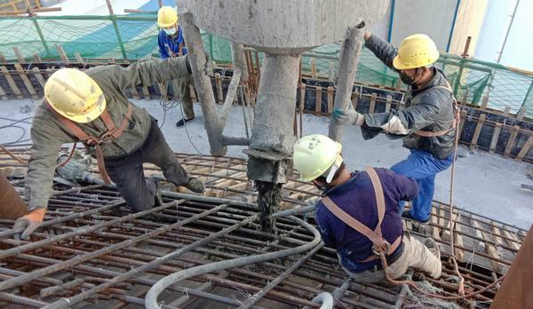 陜煤建設(shè)韓城分公司土建九項目部迅速掀起施工熱潮