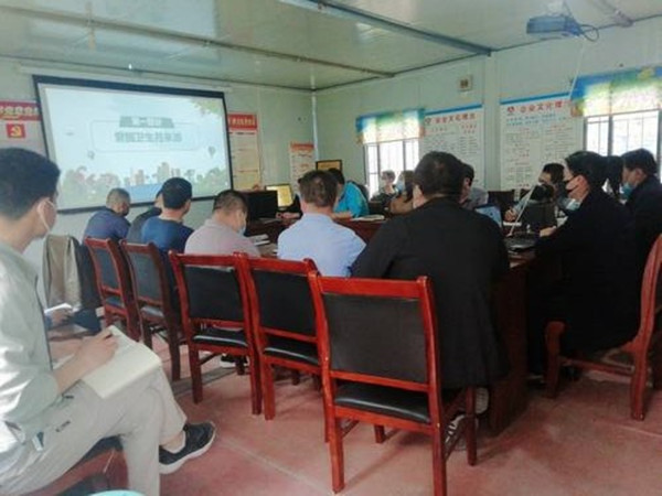 陜煤建設(shè)澄合分公司基層宣講“防疫有我，愛衛(wèi)同行”