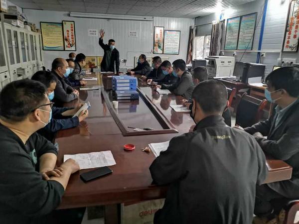 陜煤建設礦建二公司：讓“班前會”成為職工“小課堂”