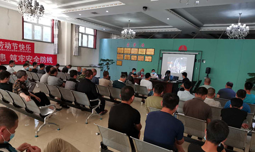 陜煤建設機電安裝公司檸條塔項目部：助力生產，安全護航