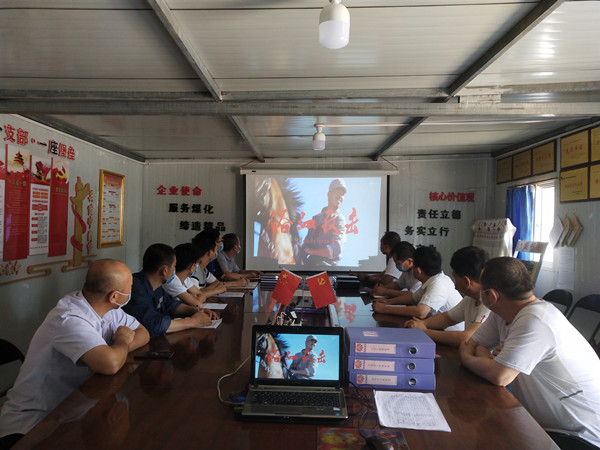 陜煤建設澄合分公司“七七”抗戰(zhàn)紀念日開展愛國教育