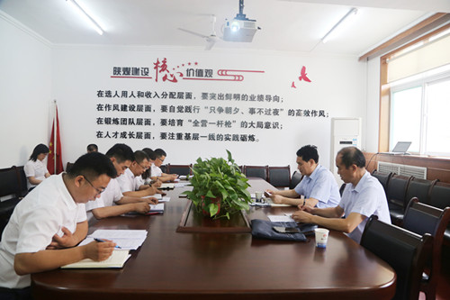 司正林蒞臨指導(dǎo)機(jī)電安裝公司《經(jīng)營能力是建筑國企的關(guān)鍵》 學(xué)習(xí)研討會