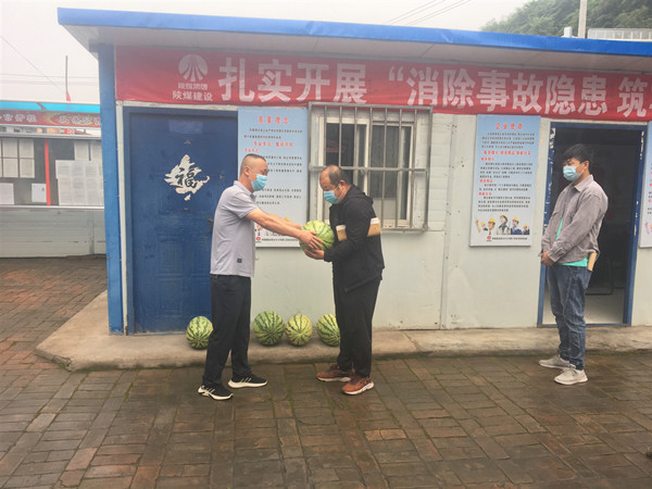 陜煤建設澄合分公司精準發(fā)力積極應對高溫“烤驗”