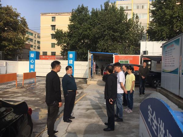 王寧蒞臨渭南市臨渭區(qū)梅園新村棚戶區(qū)改造項目檢查指導(dǎo)工作