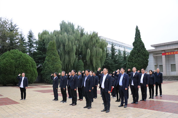 陜煤建設(shè)澄合分公司：黨旗飄在我心中 主題黨日“別樣紅”