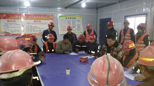 陜煤建設洗選煤運營公司小保當運營項目部：用行動踐行安全承諾