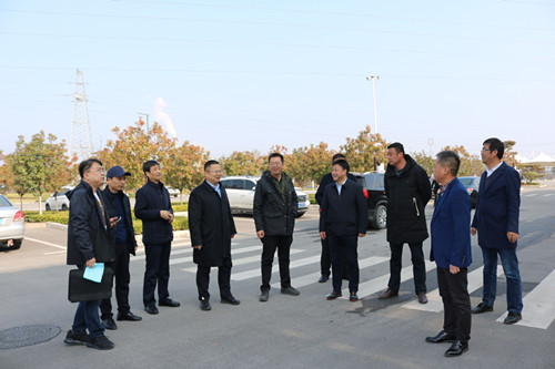 咸陽公路管理局副局長郭閩榕蒞臨川耀PPP項目檢查指導(dǎo)工作