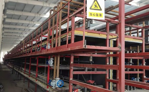 陜煤建設洗選煤運營公司安裝第二項目部：初冬已至，“齊魯大地”施工忙