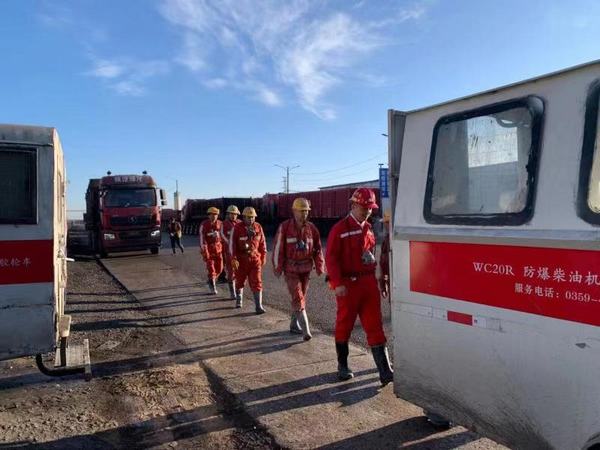 陜煤建設礦建二公司開展“回頭望”安全檢查活動