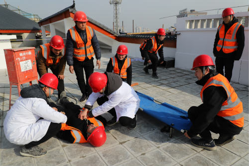 漢中分公司開展人身觸電事故應急演練活動