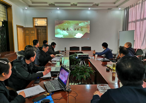 陜煤建設(shè)礦建三公司：觀看警示教育片，反腐倡廉永遠(yuǎn)在路上