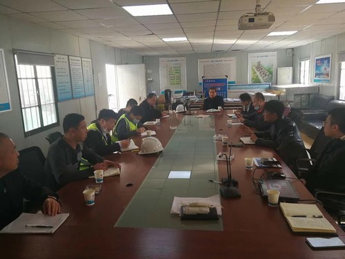 陜煤建設(shè)公司秦美公司加快藍山水岸項目進程