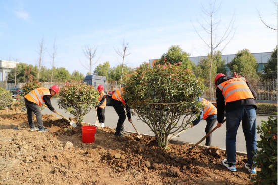 陜煤建設(shè)各公司開展義務(wù)植樹活動