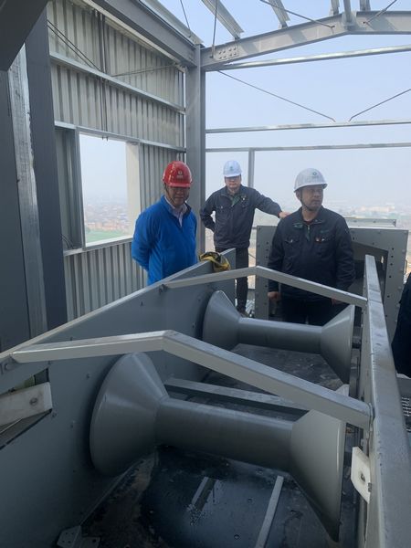 中央儲備糧新建項(xiàng)目領(lǐng)導(dǎo)小組組長、副總經(jīng)理王錄印蒞臨中儲糧項(xiàng)目部檢查指導(dǎo)工作