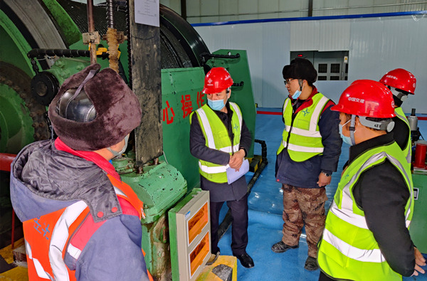 陜煤建設(shè)礦建三公司對天山項(xiàng)目進(jìn)行開工驗(yàn)收